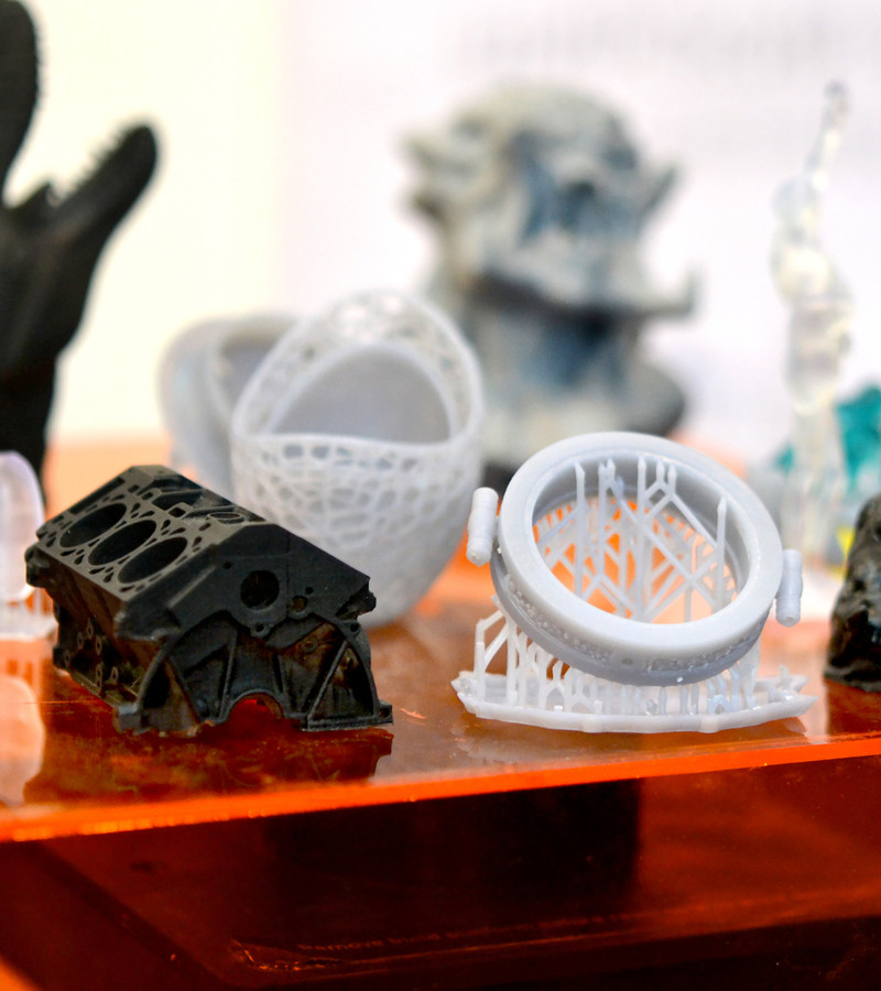 obiekty wykonane w technologii druku 3D - objects made in 3D printing technology - predmety vyrobené technológiou 3D tlače
